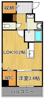 エンラージ・タワー【5階】の間取り