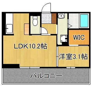 M・K・K 萩崎町【3階】の間取り