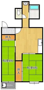 グッドライフ大畠ビル【6階】の間取り