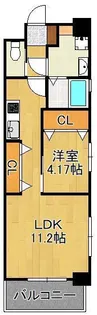 エルザグランツ黄金【3階】の間取り