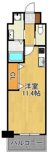 エルザグランツ黄金【5階】の間取り