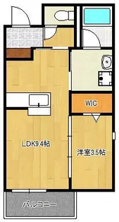 YOURMAISON萩崎【2階】の間取り