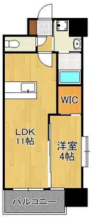 ONE PROJECT三萩野【9階】の間取り