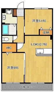 CITRUS TREE【1階】の間取り