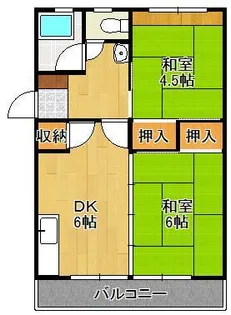 オベリスク常岡ビル【3階】の間取り