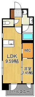 プレジデンス ざ 三萩野【4階】の間取り
