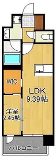 プレジデンス ざ 三萩野【12階】の間取り