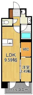 プレジデンス ざ 三萩野【11階】の間取り