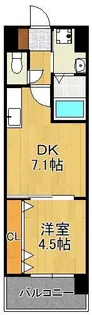 プレミア片野【10階】の間取り