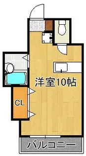 陣山ハイマート【10階】の間取り