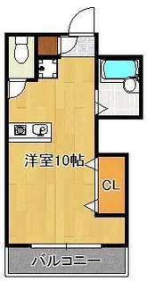 陣山ハイマート【6階】の間取り