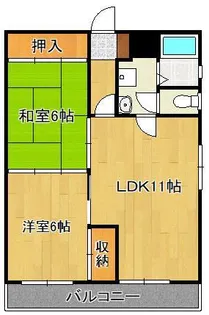 清水ビル【3階】の間取り