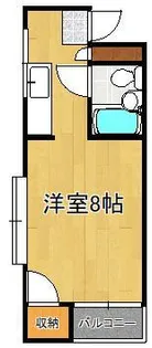 エスポワール幸神Ⅱ【2階】の間取り