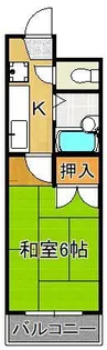 PLEAST桃園公園【4階】の間取り