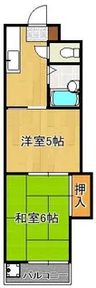 アベニュー筒井【1階】の間取り