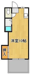 1Rの間取り画像