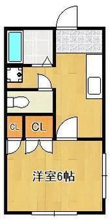 ファミリーコーポ清納A・B【1階】の間取り
