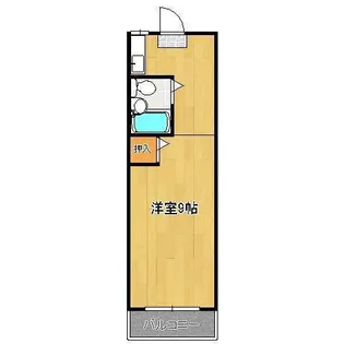 ジョイフル東鳴水【1階】の間取り