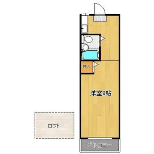 ジョイフル東鳴水【2階】の間取り