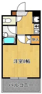 ベルガ菅原【6階】の間取り