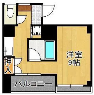 ベルガ菅原【8階】の間取り