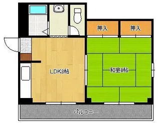 武藤ビル【4階】の間取り