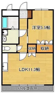 花みずき【1階】の間取り