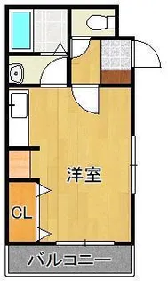 マルイチ鳴水【2階】の間取り