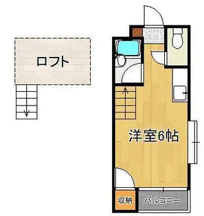 メイプル鳴水【2階】の間取り