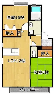 タイムⅡ【1階】の間取り