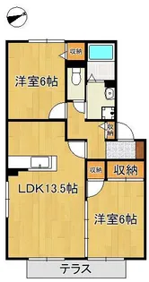 ベルソフィア【1階】の間取り