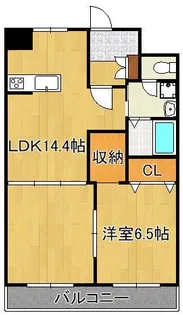 プリモレガーロ青山【5階】の間取り