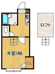 パンシオン ヴィラ プランテ E棟【1階】の間取り