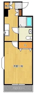 エクセルマロン紅梅【4階】の間取り