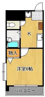 ロイヤルヒルズ黒崎壱番館【5階】の間取り