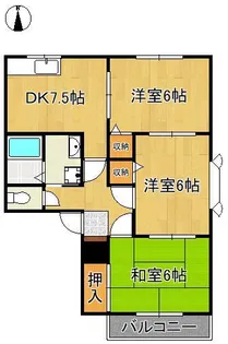 ウィンディア上原【2階】の間取り