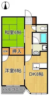 サンシティ小石【2階】の間取り