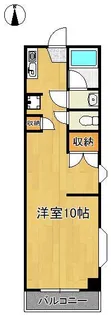 ベルハウス穴生【3階】の間取り