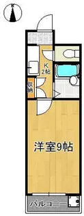 キャステール八千代【2階】の間取り