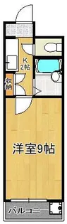 キャステール八千代【3階】の間取り