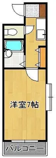 キャステール八千代【4階】の間取り