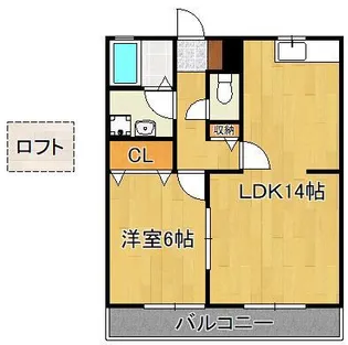 フロレスタ【2階】の間取り