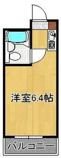 黒崎スカイマンション【3階】の間取り