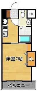 1Kの間取り画像