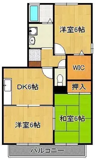 Be Ease【3階】の間取り