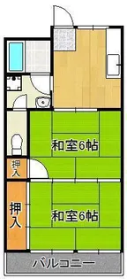 Honey第4ビル【3階】の間取り