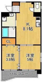 フリーアメニティAOYAMA【3階】の間取り
