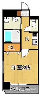 グランド・コスモ【9階】の間取り