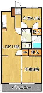 エミネンス穴生【3階】の間取り