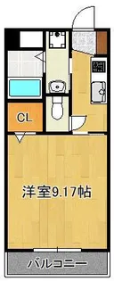 セレスタイト黒崎【6階】の間取り